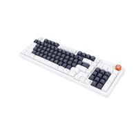 Plyisty Teclado con Cable AI Smart De 98 Teclas, Compatible con Traducción De Entrada De Voz, Retroiluminación RGB, Escritura Silenciosa, Sensación Mecánica, Ideal para Escribir