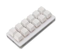 Plyisty Teclado de 12 Teclas con una Mano, Teclado con Cable USB, Teclado de PC Mecánico para Juegos RGB con Interruptor Rojo, Teclado para Copiar y Pegar de Office, para Linux, OS X,