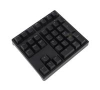 Plyisty Teclado Numérico Mecánico, Teclado Numérico con Cable USB C de 34 Teclas con Interruptor Azul Retroiluminado RGB, Pies Ajustables para Computadora Portátil, PC, Escritorio, (Black)