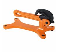 Plyisty Tornillo de Banco para Tubos, Abrazadera para Tubos de Aluminio de Capacidad de 1/8 a 1 1/2 Pulgadas, Tornillo de Banco Portátil Liviano con Mandíbula Antideslizante para Plomería HVAC
