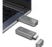 Plyisty Transmisor Y Receptor HDMI Inalámbrico, Decodificación 4K, Salida De Vídeo HD 1080P A 60 Hz, 30 M/98,43 Pies, Extensor WiFi 5G, para Visualización De Vídeo Y Sonido Desde