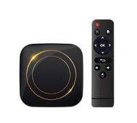 Plyisty TV Box 8K para Reproductor Multimedia de Streaming, 6K Ultra HD 12, WiFi de Doble Banda 2,4G 5G, Ethernet de 100M, Decodificación de Vídeo H.265 4K HDR (Enchufe de la UE 4+64G)