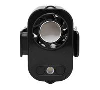 Plyisty Ventilador de Cintura Portátil, Ventilador de Refrigeración con Cinturón Portátil con Clip, Ventiladores Personales Recargables Manos Libres para Viajes Al Aire Libre y Trabajo (BLACK)