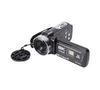 Plyisty Videocámara con Cámara de Vídeo 8K, Grabadora de Cámara Digital, Pantalla Táctil de 3 Pulgadas, Zoom Digital 18X, Videocámara Portátil Multifuncional de 64MP para Viajes