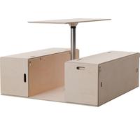 Plykit - Kit Camper Siberia M Dos Baúles 80cm, Mesa y Cama Extensible 200x80x42cm