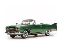 Plymouth 1960 1:18 Classic Convertible Platinum Edition - Coche De Aleación Modelo Estático Colección De Pasatiempos(Green)