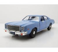 Plymouth Fury 1977 Azul Christine Detective Junkins Auto Modelo 1:24 Greenlight