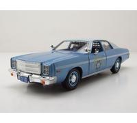 Plymouth Fury Nevada Highway Patrol 1978 Azul Coche a Escala 1:24 Greenlight