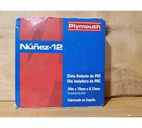 Plymouth NUNEZ 12 - Cinta electrico/a pvc nunez-12 20x19x0,15 rojo