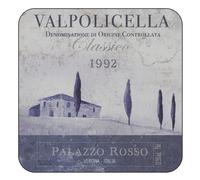 Plymouth Pottery - Vino Italiano Coasters - Set of 6