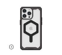 UAG Funda iPhone 15 Pro Max 6.7" - MagSafe integrado, antiamarilleamiento Plyo Ice/Dorado