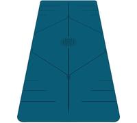 Plyopic Esterilla de Yoga Ultra-Grip Pro+ | EXTREMO Antideslizante - Agarre en Seco y Húmedo - Línea de Alineación - Gruesa y Cómoda - Para Yoga, Pilates, Ejercicio, Bikram y Hot Yoga (Azul Lago)
