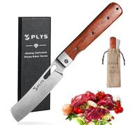 Plys Cuchillo De Cocina De Viaje: DiseñO Plegable, PortáTil, Mango De Madera Natural, Ideal Para Acampar, Hacer Senderismo Y Reuniones Al Aire Libre