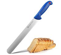 Plys Cuchillo Pan Sierra 26.5cm: Cuchillos Cocina de Panadero Profesional Acero Inoxidable Cuchillo Panero