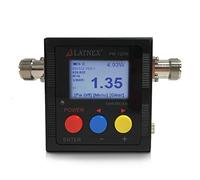 PM-120W Digital VHF UHF 125-525Mhz Medidor de Potencia SWR y Contador de frecuencia - Medidor HF RF Ham Radio bidireccional Conector SO239