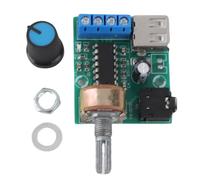 PM2038 Placa amplificadora USB Módulo amplificador de fuente de alimentación de audio Diseño compacto de alto rendimiento de 5 W para proyectos de audio de bricolaje y sistemas de