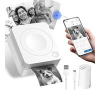 PM230 Portable Printer, Wireless Thermal Printer, Can Print Pictures, Printing Effect Is Clear, Contains A Variety Of Template Resources, Can Be Free To Develop Templates, Compatible With Smart Phones