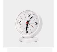 Pm2N4o6qRs Despertador Reloj Despertador for niños con luz de Fondo, Funciona Pilas, Campana Fuerte for Personas Que Duermen Mucho/Adultos, decoración del hogar(Blanco)