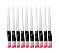 Pmandgk 10 piezas pincel Rosado Barra de mascara Cuidado de la piel facial Herramientas de Maquillaje