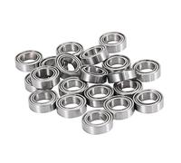 Pmandgk 20 StüCk MR106-ZZ Almacenamiento 6 X 10 X 3 Mm Metal Blindado Almacenamiento Prelubricado con Grasa Almacenamiento
