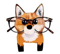Pmandgk Animales Lindos Vidrios Animales De Madera De Año (Fox)
