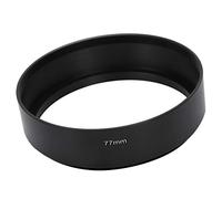 Pmandgk Capucha 77mm de Montaje de Tornillo para teleobjetivo 80-200 mm Parasol Negro