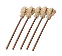 Pmandgk Cepillo limpiador de pluma de de , cepillo de tetera, cepillo de , accesorios de ceremonia de té, 5 unidades