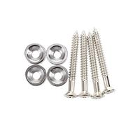 Pmandgk Conjunto de 4 guitarras cuello articulado virola hembra con tornillo a