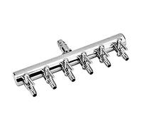 Pmandgk Distribuidor de Flujo de Acuario Válvula de Control de Tanque de Pescado Dispensador De Oxígeno Accesorios de la Bomba de Tanque de Pescado 6 Vías