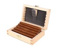 Pmandgk Juego de 6 pares de 12 almohadillas paralelas de acero para fresado de 120 mm x (10-35 mm) para torno de fresadora