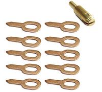 Pmandgk Kit de herramientas de reparación de carrocerías rectas, almohadillas de extracción de tornillos de soldadura, kit de soldadura, martillo de abolladura, milagro