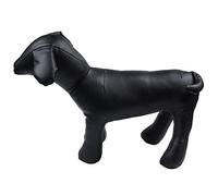 Pmandgk Maniquíes De Perro De Pie Posición Perro Modelos Juguetes Mascota Animal Negocio Maniquí Negro M