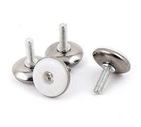 Pmandgk - Patas ajustables de pie de nivelación de muebles sobre patas M6X20Mm 4 PC