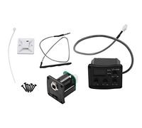 Pmandgk Ukelele Uke Piezo Pickup Preamplificador 3-Band EQ Equalizer Sintonizador Sintonizador System Pantalla LCD