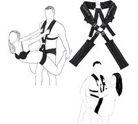 PMBNCF Columpio Sexual BDSM, Columpio del Amor, Columpio del Amor con Correa Trasera, Columpio Sexual, posición Sexual de Ahorro de energía, Juguetes sexuales SM, Juego de Columpios for Sexo Extremo,