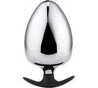 PMBNCF Tapón anal de metal grande, masajeador de tapón anal unisex que ofrece una sensación completa, tapón anal, juguetes sexuales SM for hombres, mujeres homosexuales y lesbianas(M)