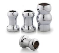 PMBNCF Tapón Anal SM de Metal, dilatador Vaginal y Anal, espéculo for Hombres y Mujeres, tapón Anal Hueco, Juguetes sexuales for Parejas.(M)