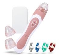PMD Personal Microderm Elite Pro - Máquina de microdermoabrasión en casa con kit para cara y cuerpo - Cristales exfoliantes y succión al vacío para piel fresca y radiante - Tres opciones de velocidad
