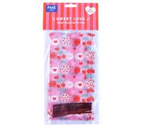 PME 20 Bolsas de regalo para fiestas de San Valentín - Dulce Amor, Rectangular