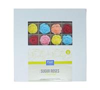 PME 4mm Rosas de Azúcar para Decoración de Pasteles, Set de 36 (Colores Surtidos)