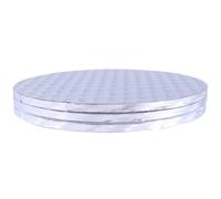 PME Baking Essentials - Cake Drum Redondos para Tartas de 35 cm (14 pulgadas), Juego de 3