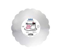 PME Bandeja Espejo para Tarta - Festoneada Plateada 203 mm (8 Pulgadas), Paquete de 3