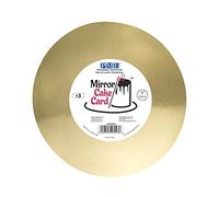 PME Bandeja Espejo para Tarta - Redonda Dorada 203 mm (8 Pulgadas), Paquete de 3