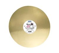 PME Bandeja Espejo para Tarta - Redonda Dorada 305 mm (12 Pulgadas), Paquete de 3