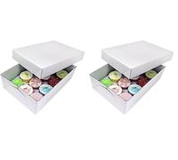 PME Caja para Cupcakes 12 Unidades, Estándar 90 mm (3,4 Pulgadas) (Paquete de 2)
