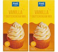 PME Cake Preparado para Glaseado de Crema de Mantequilla - Vainilla (450g) (Paquete de 2)