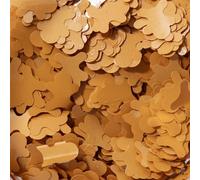 PME Cake Purpurina Comestible de Navidad | Formas de Muñeco de Jengibre (1g / 0.03oz) | Decoraciones Brillantes Festivas para Cupcakes, Galletas y Repostería de Invierno