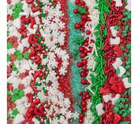 PME Cake Sprinkles Clásicos Surtidos | Decoraciones Comestibles para Tartas y Cupcakes Brillantes | Pack de 30 (180g / 6.35oz)