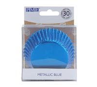 PME Cápsulas para Hornear Metálicas - Azul, Pack de 30