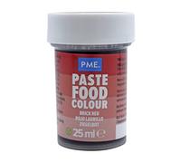 PME Colorante Alimentario en Pasta - Rojo Ladrillo (25g)